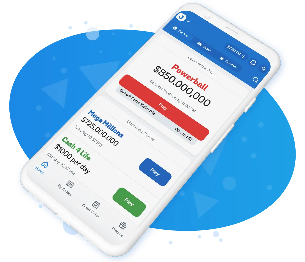 Jackpocket Android app