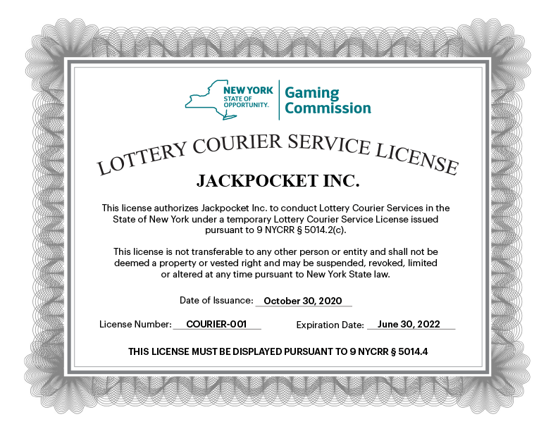 Courier License for New York
